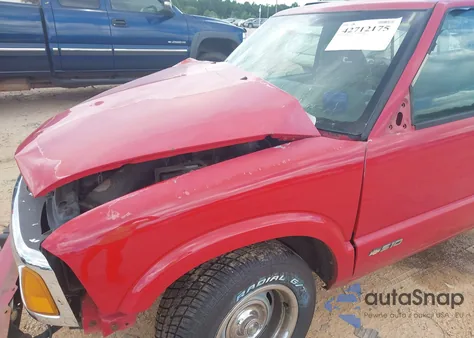 1997 Chevrolet S-10 Ls Sportside from USA, damaged, VIN 1GCCS14X5V8121295